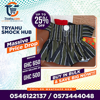 Handcrafted Ghanaian Smocks | Authentic Batakari Tryahu